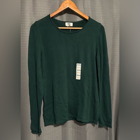 Old Navy Dark Green Knit Sweater - Picture 1 of 5